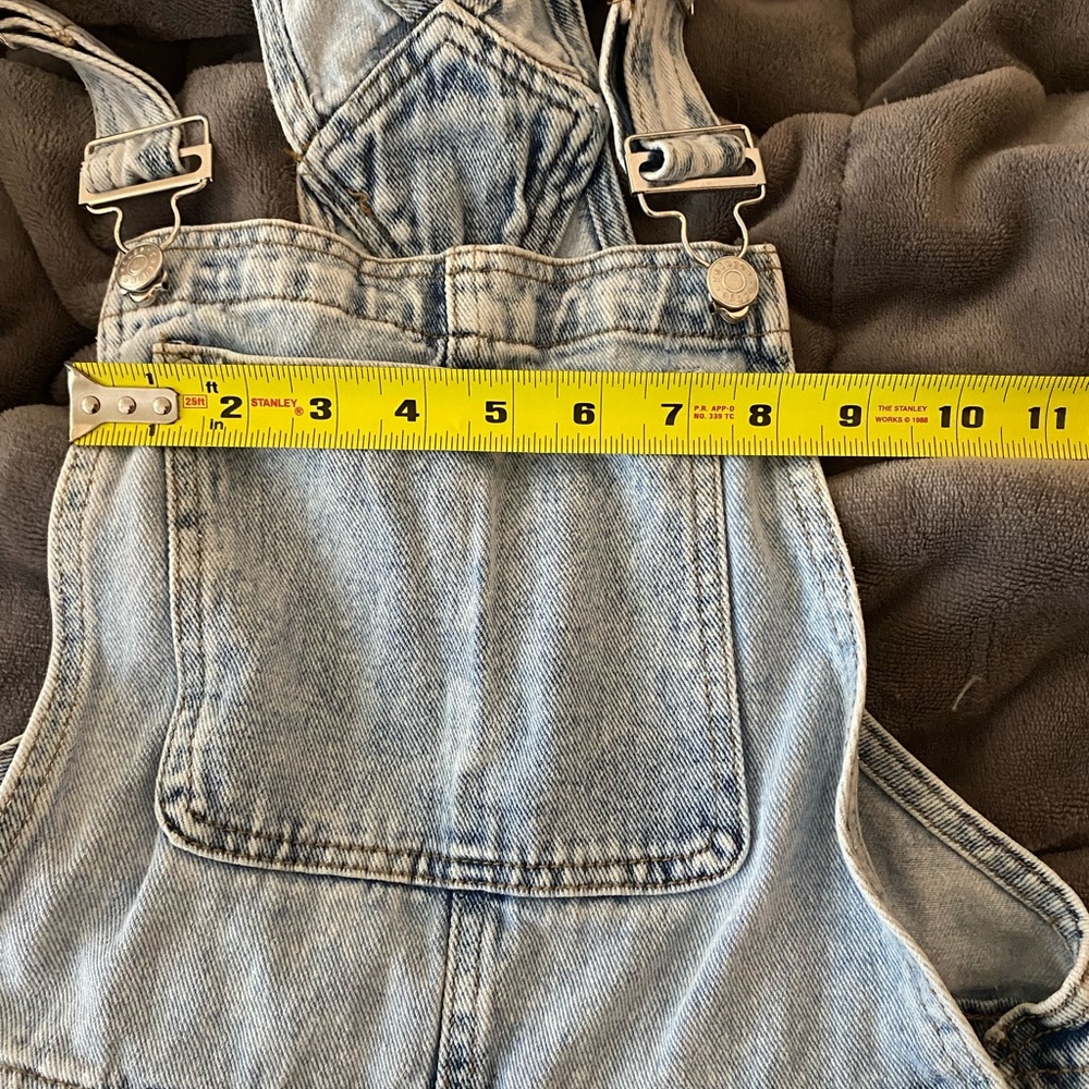 Refuge Light Wash Denim Overalls - Medium - Picture 7 of 7